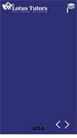 Mobile Screenshot of lotustutors.com